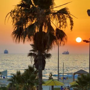Sunset in Ashdod